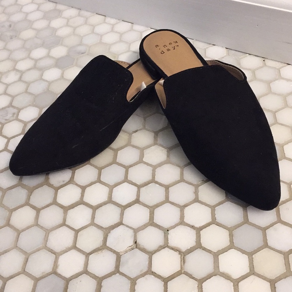 Black mules
